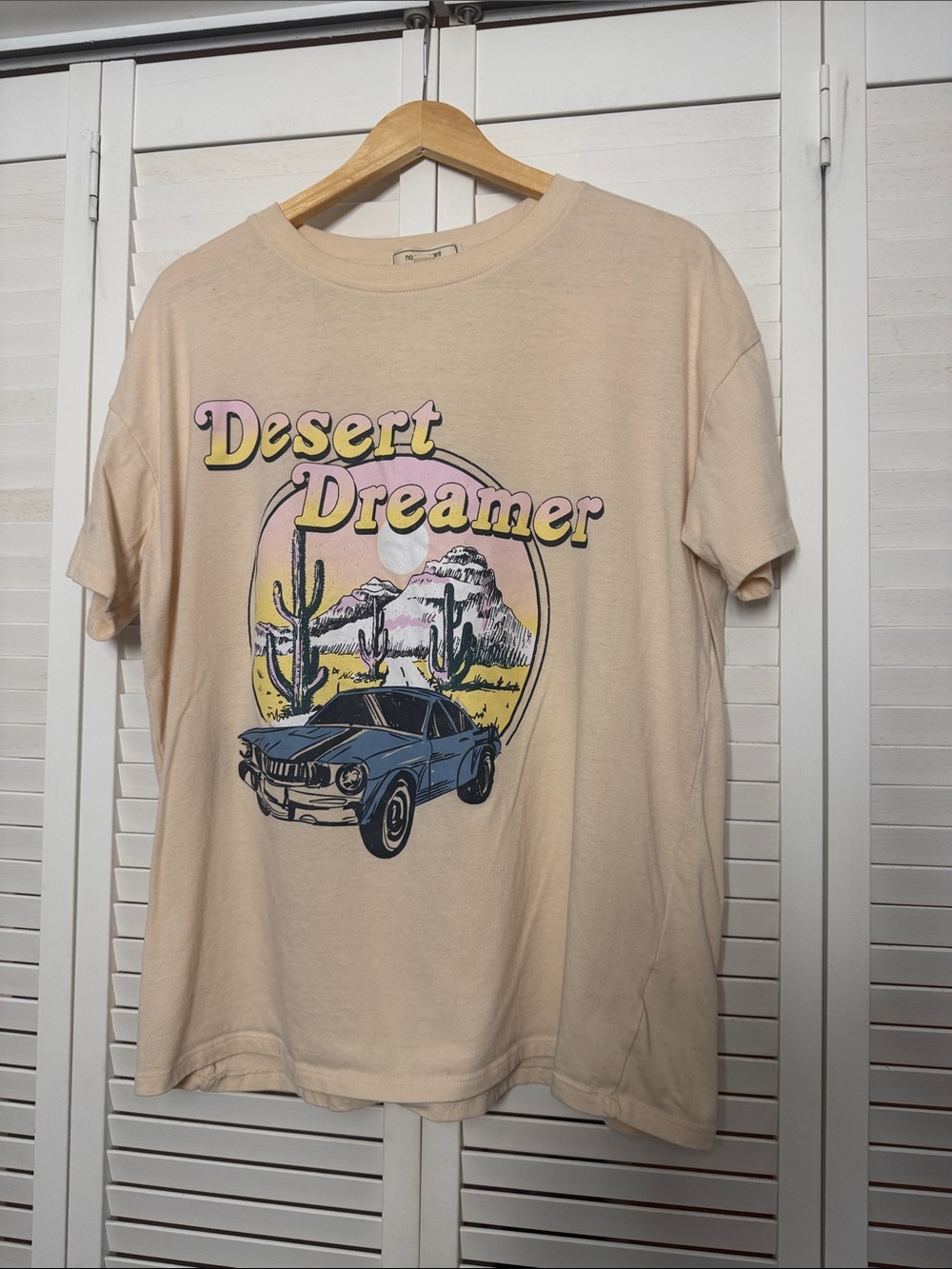Desert Dreamer Graphic Tee - Cream